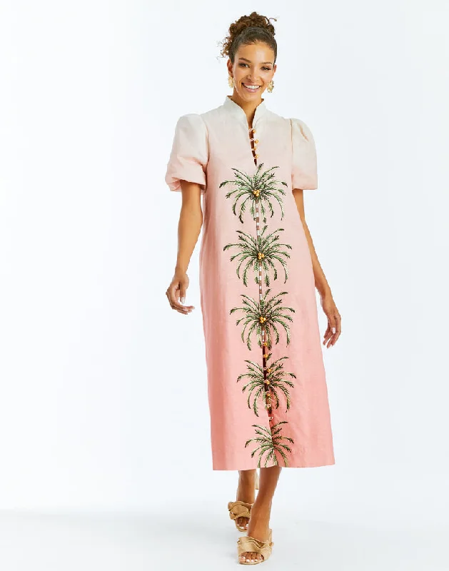 Elliana Barong Midi Dress